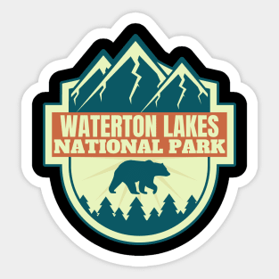 Waterton Lakes National Park Sticker